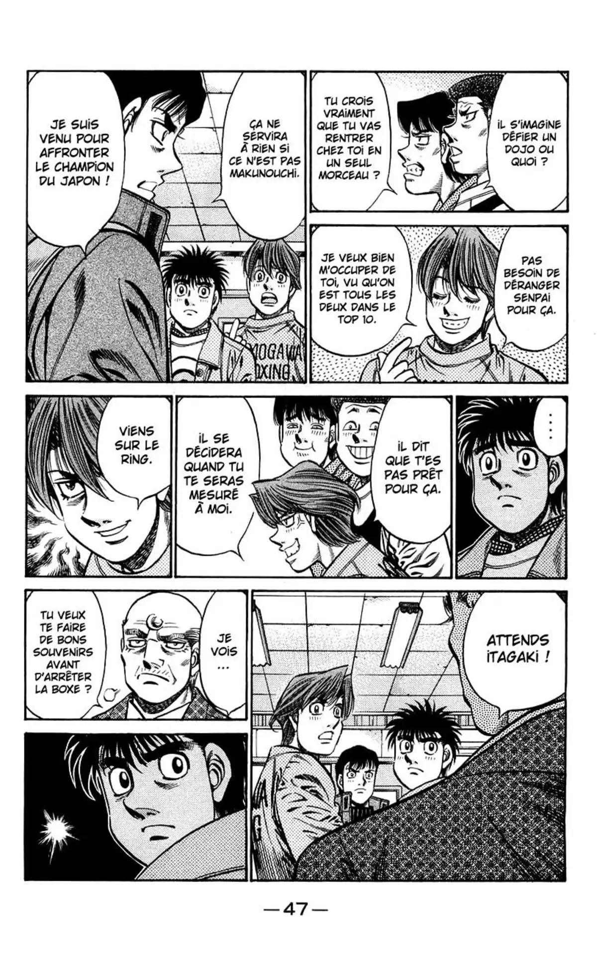 Hajime no Ippo Volume 80 page 47