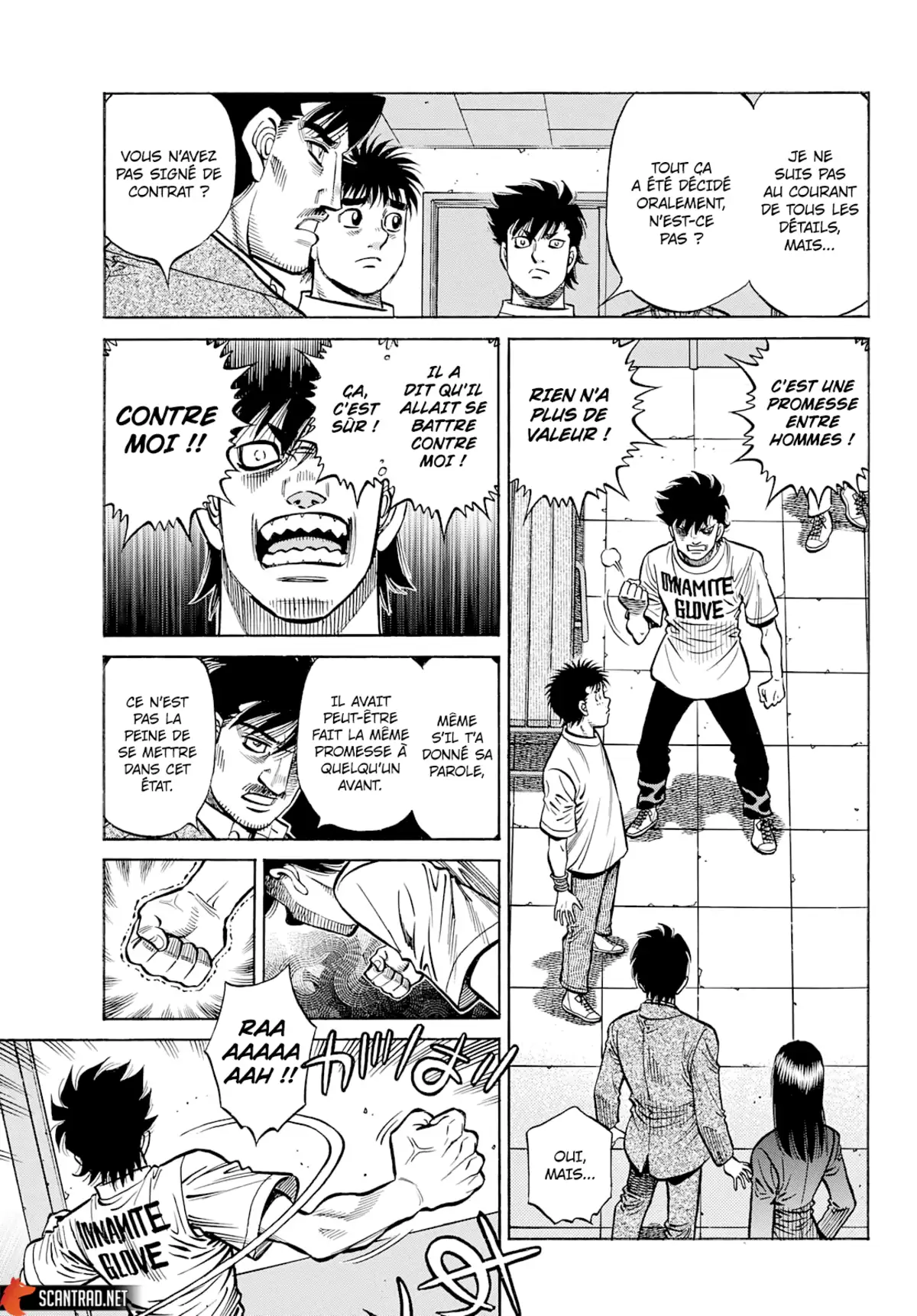 Hajime no Ippo Chapitre 1358 page 3