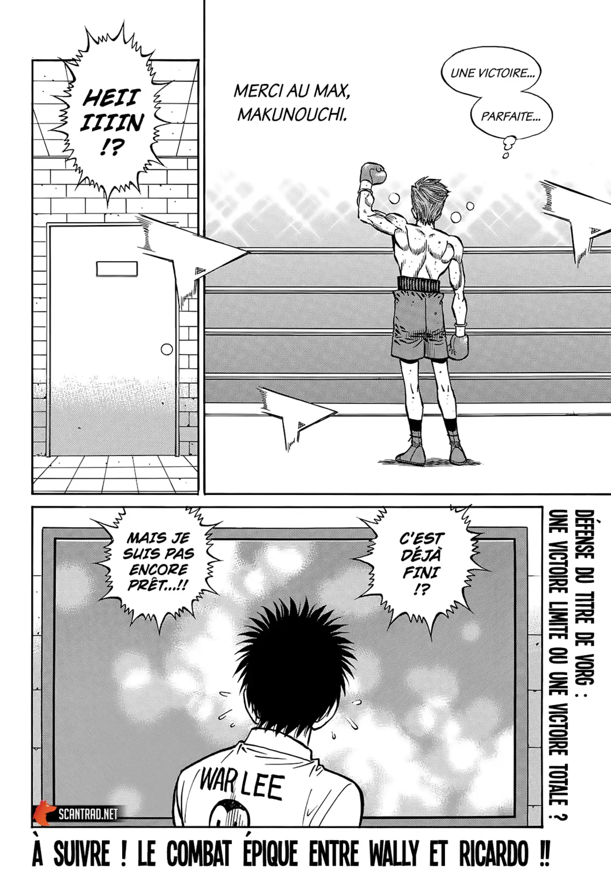 Hajime no Ippo Chapitre 1391 page 14
