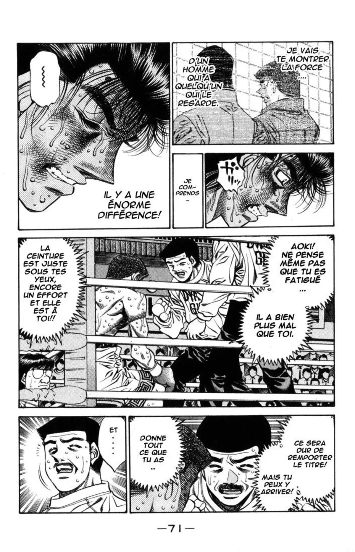 Hajime no Ippo Volume 51 page 69