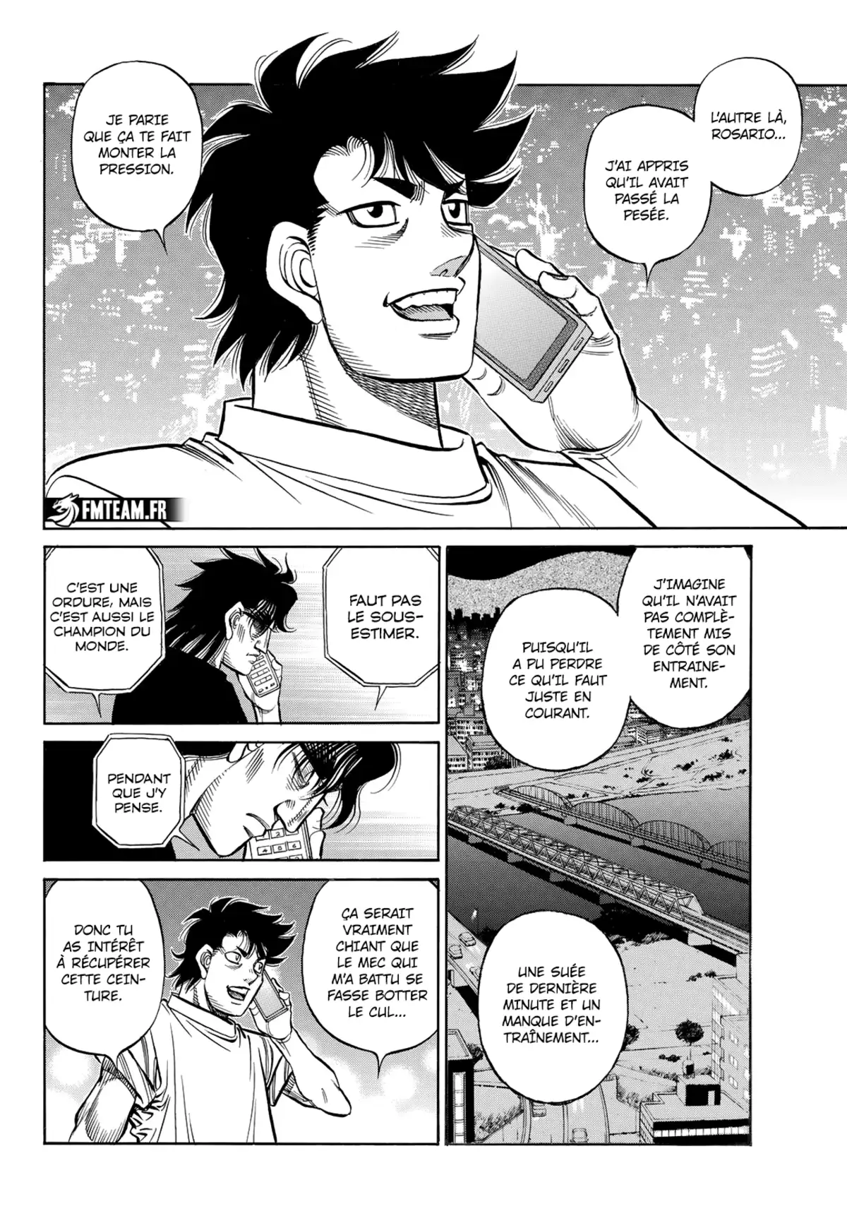 Hajime no Ippo Chapitre 1448 page 10