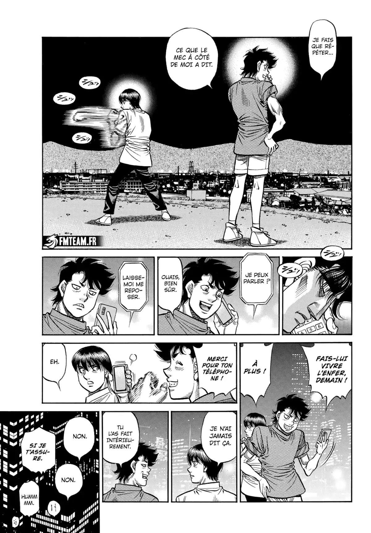 Hajime no Ippo Chapitre 1448 page 11