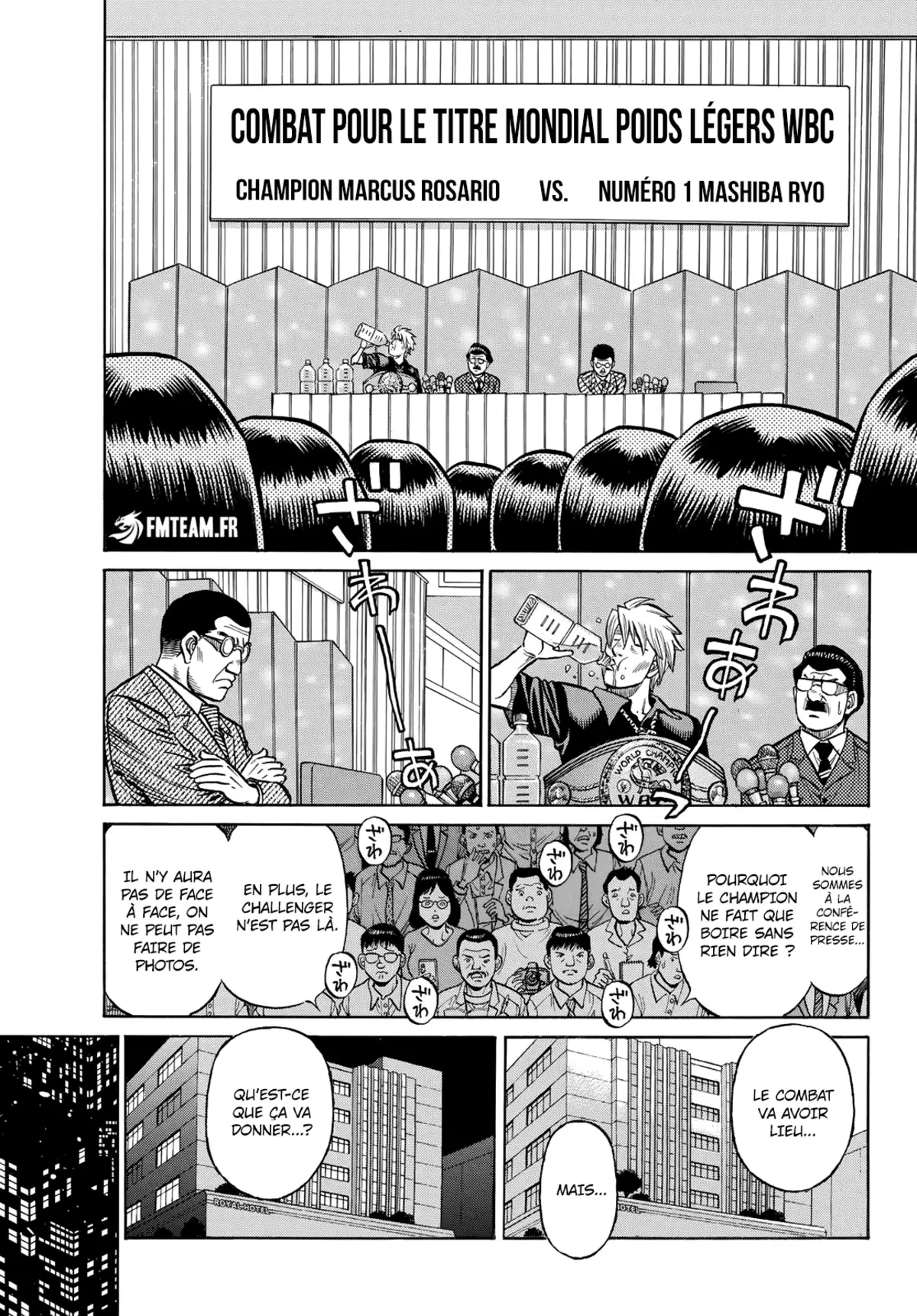 Hajime no Ippo Chapitre 1448 page 7