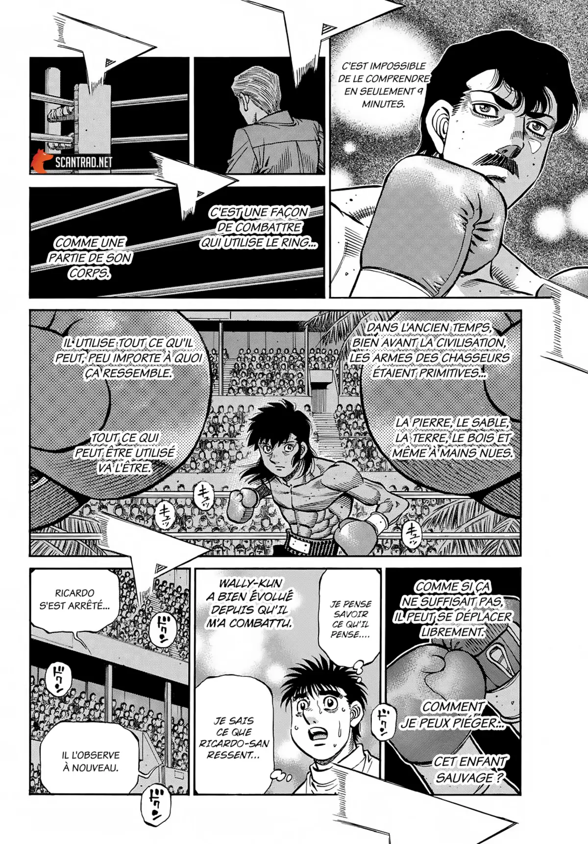 Hajime no Ippo Chapitre 1400 page 9