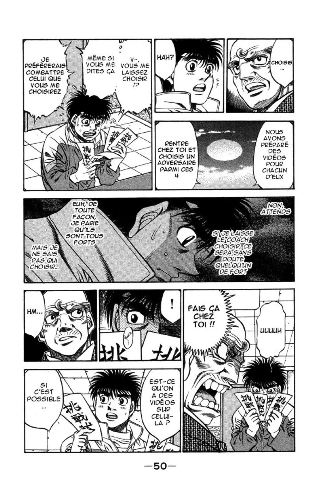 Hajime no Ippo Volume 52 page 50