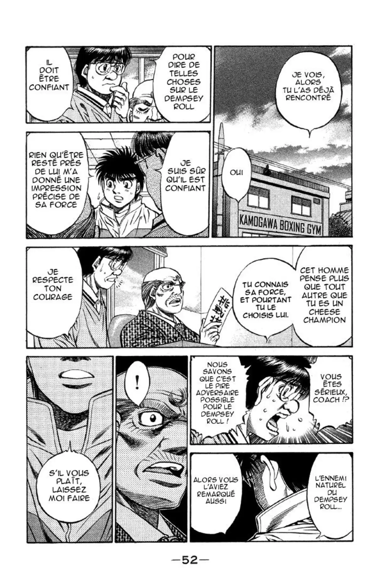 Hajime no Ippo Volume 52 page 52
