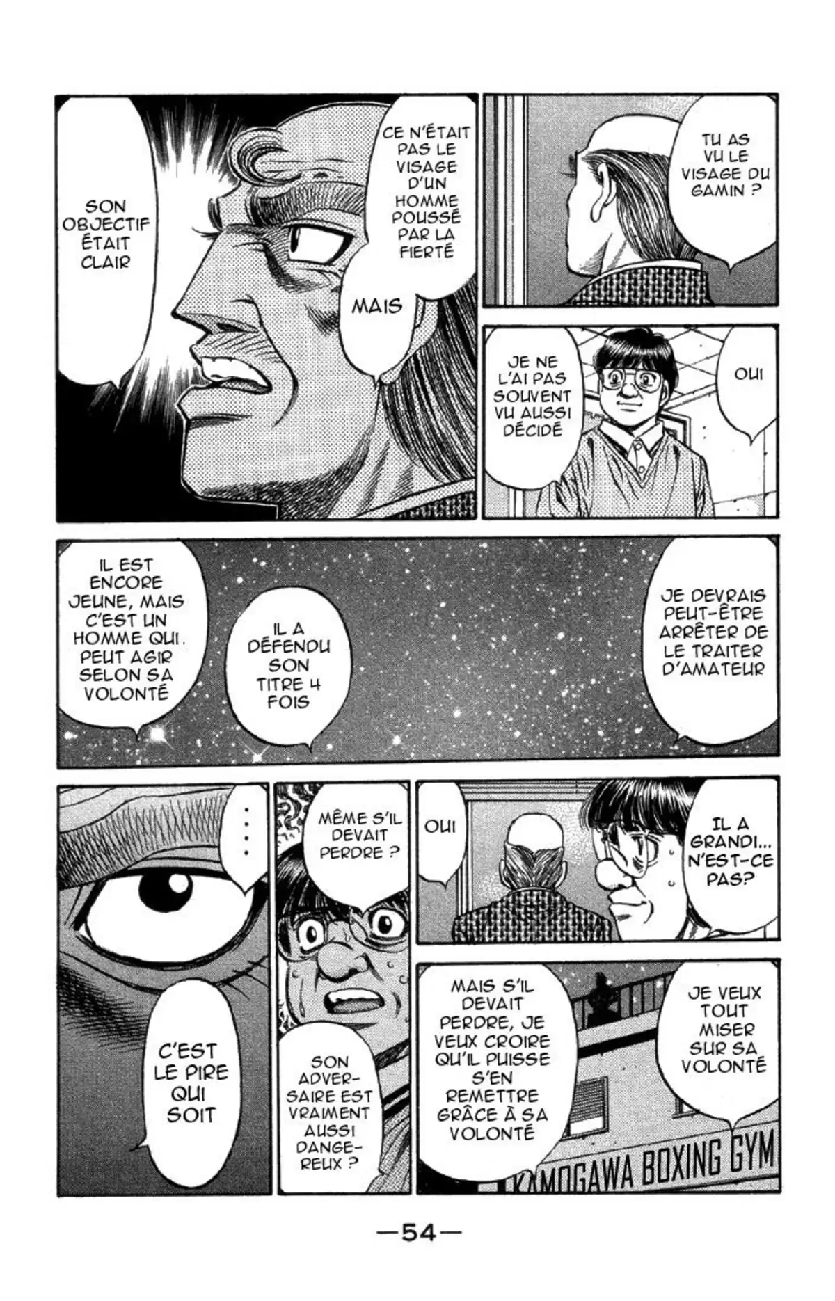 Hajime no Ippo Volume 52 page 54