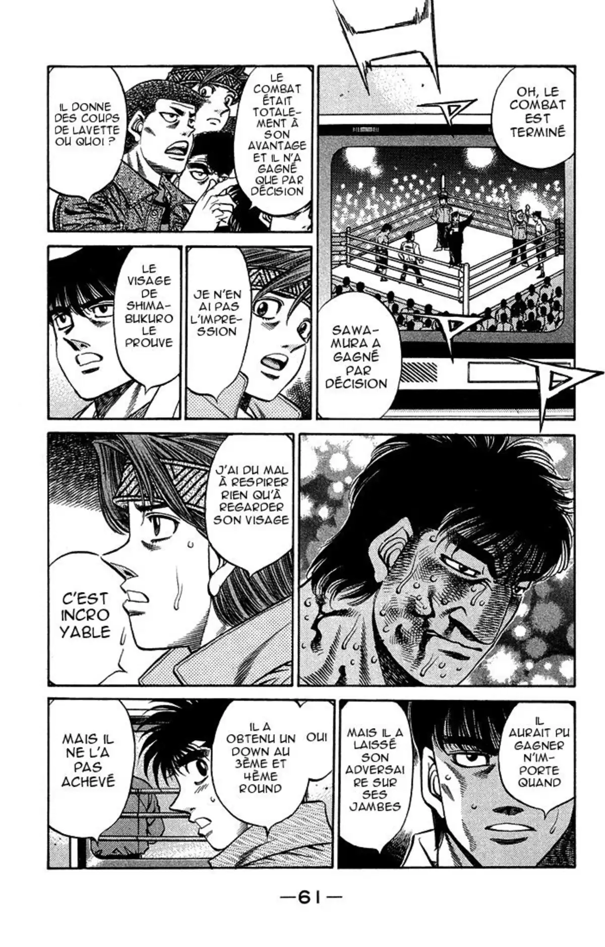 Hajime no Ippo Volume 52 page 61