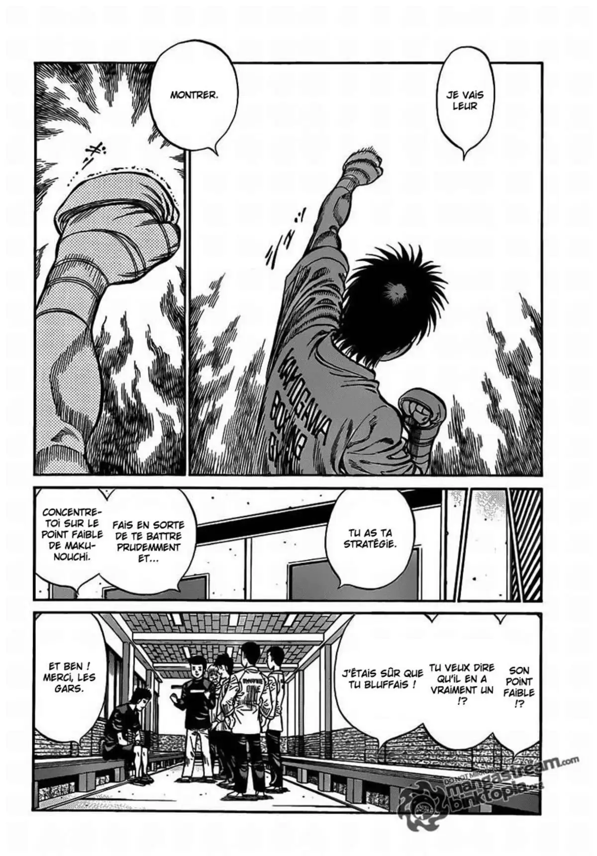 Hajime no Ippo Volume 96 page 110
