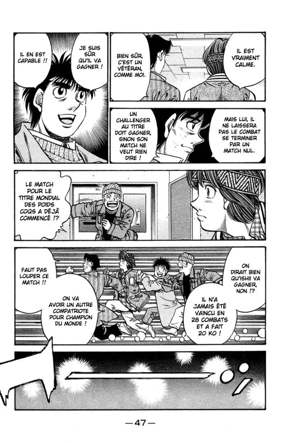 Hajime no Ippo Volume 72 page 47