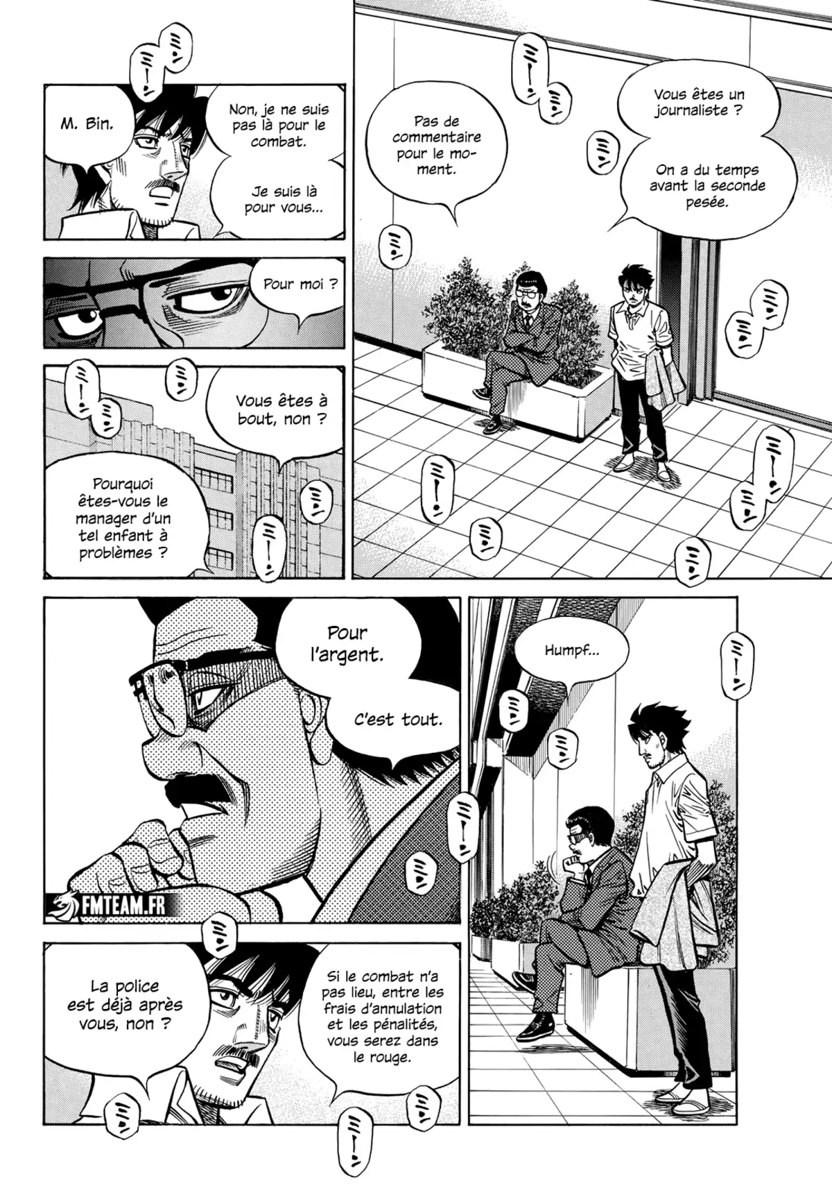 Hajime no Ippo Chapitre 1447 page 11