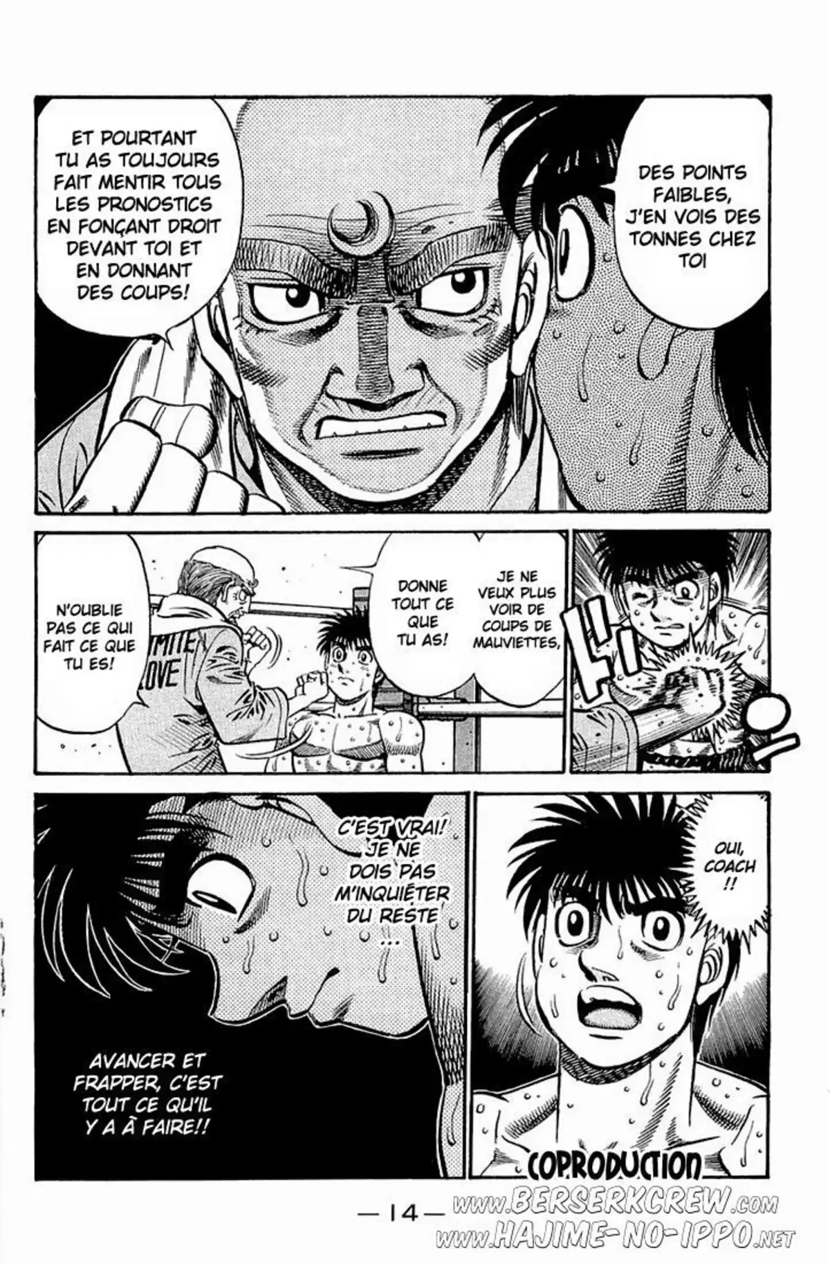 Hajime no Ippo Volume 69 page 14