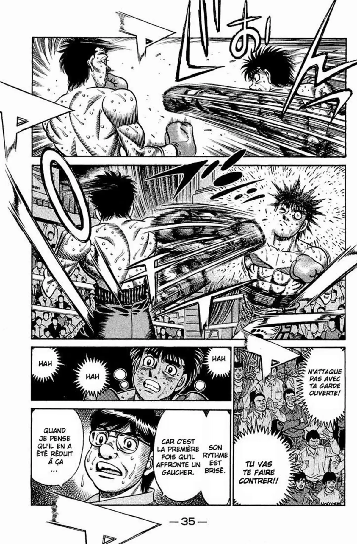 Hajime no Ippo Volume 69 page 35
