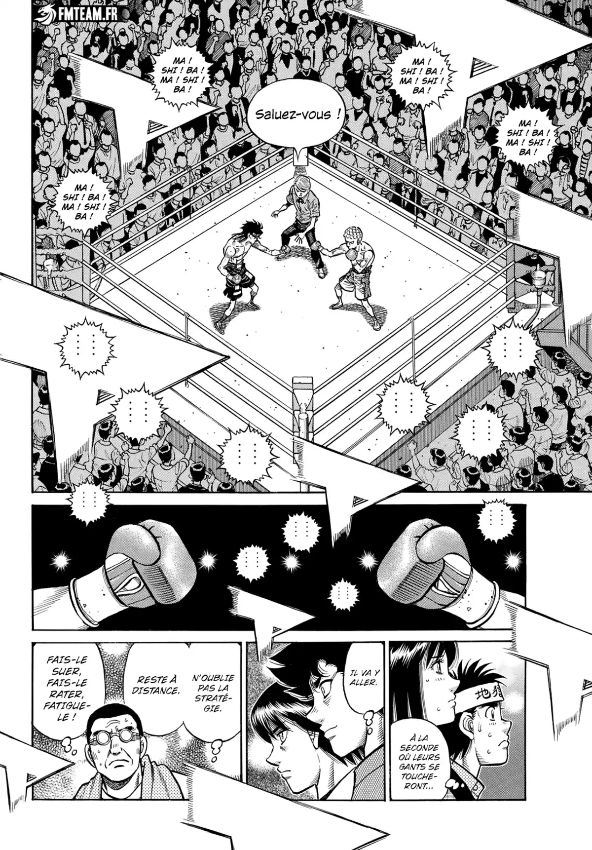 Hajime no Ippo Chapitre 1452 page 3