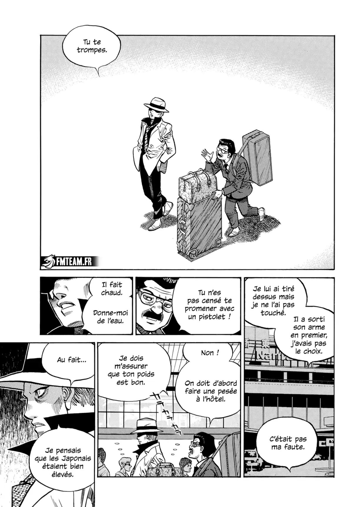 Hajime no Ippo Chapitre 1446 page 5