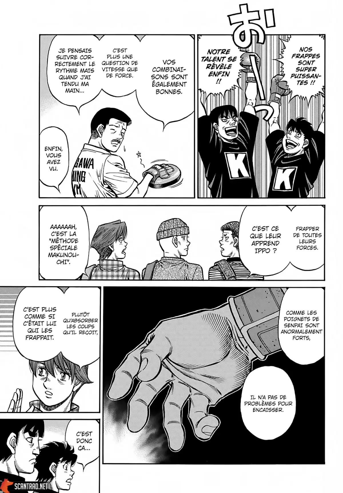 Hajime no Ippo Chapitre 1381 page 3