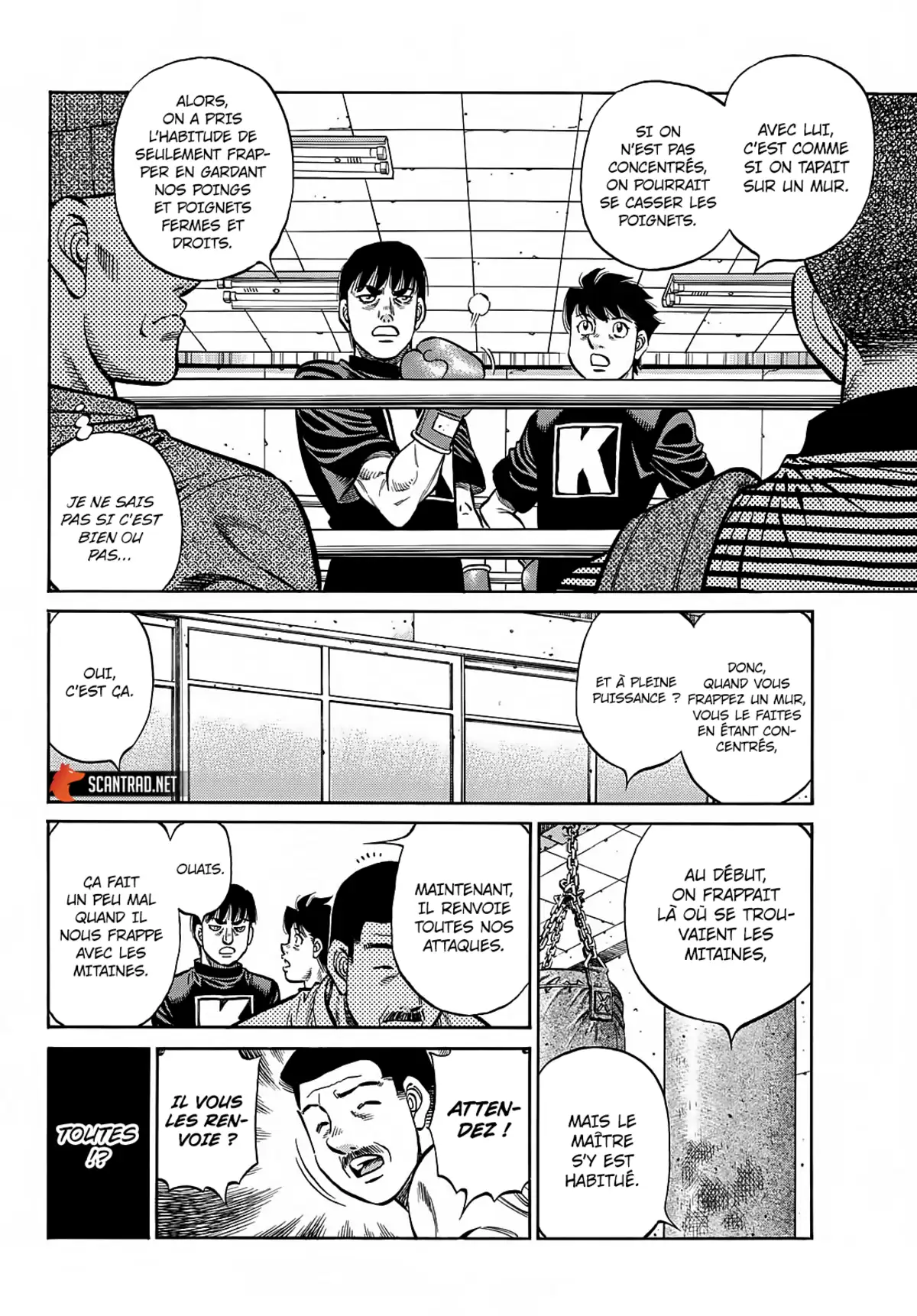 Hajime no Ippo Chapitre 1381 page 4