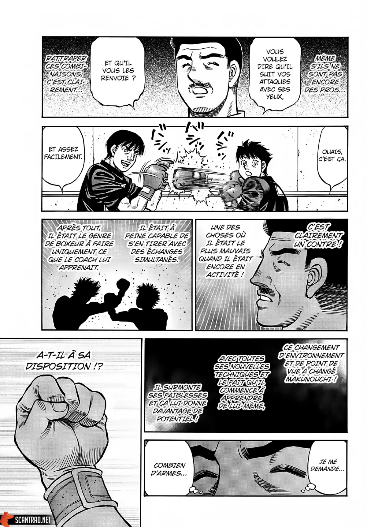 Hajime no Ippo Chapitre 1381 page 5