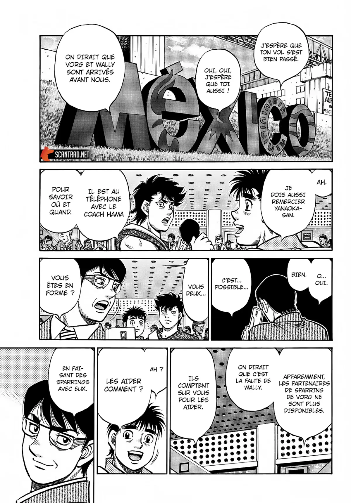 Hajime no Ippo Chapitre 1381 page 8