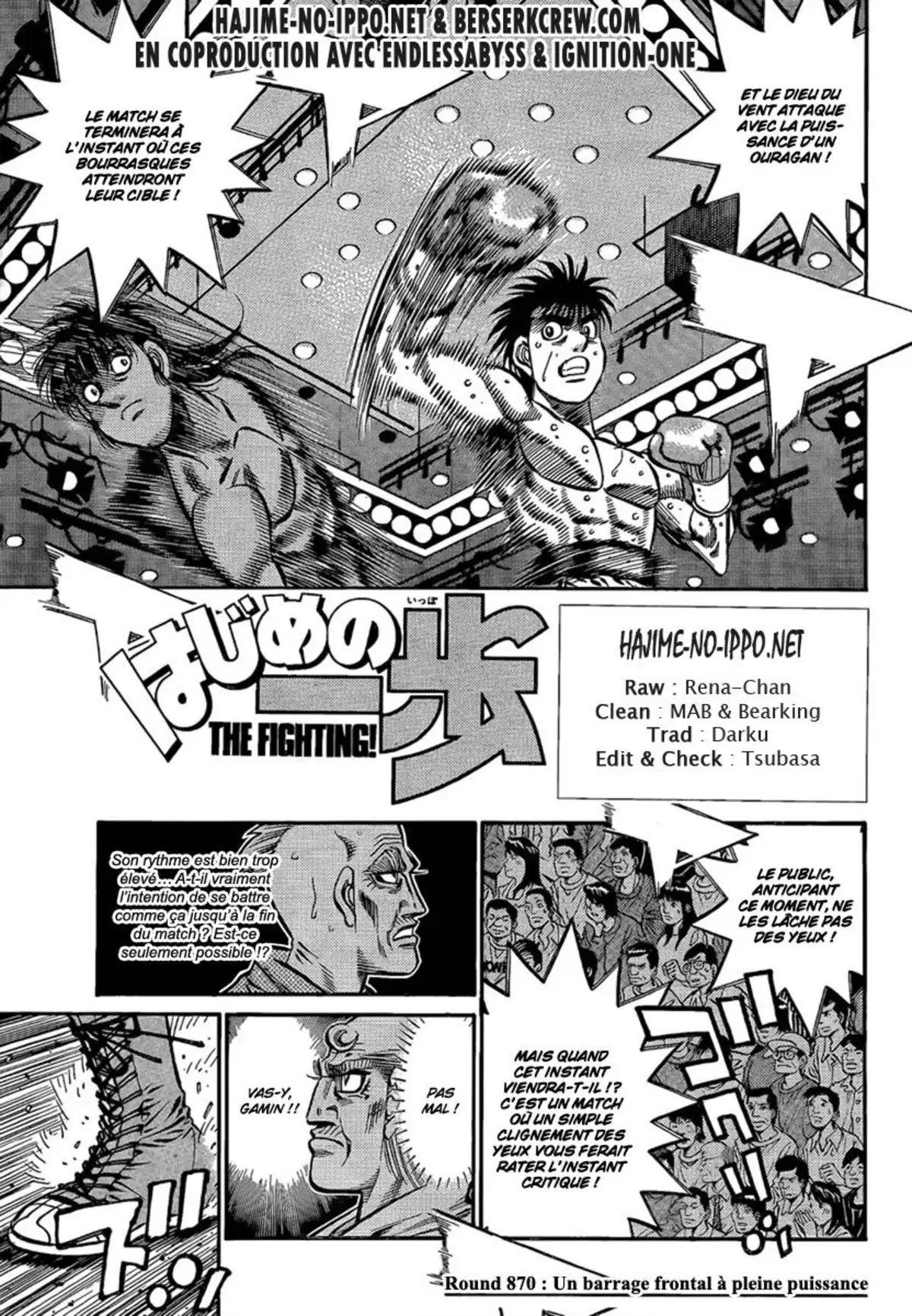 Hajime no Ippo Volume 91 page 19