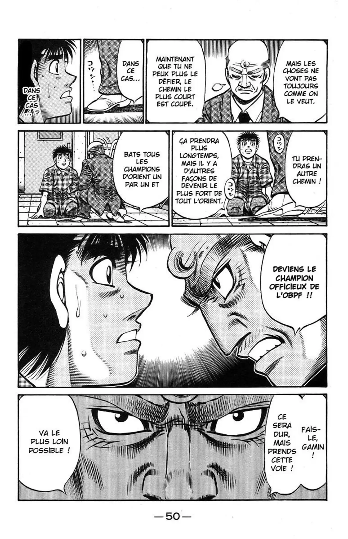 Hajime no Ippo Volume 77 page 50