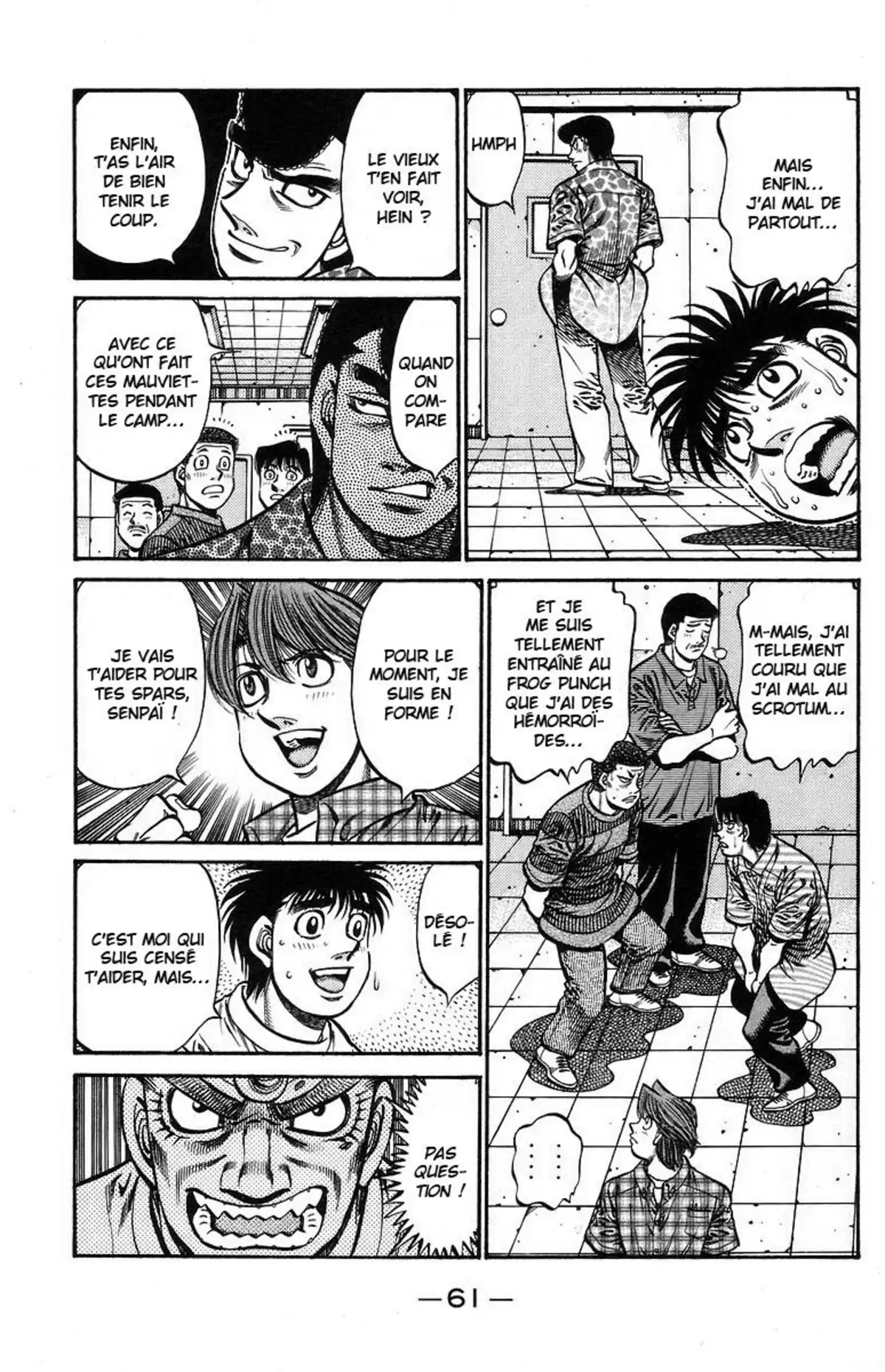 Hajime no Ippo Volume 77 page 61