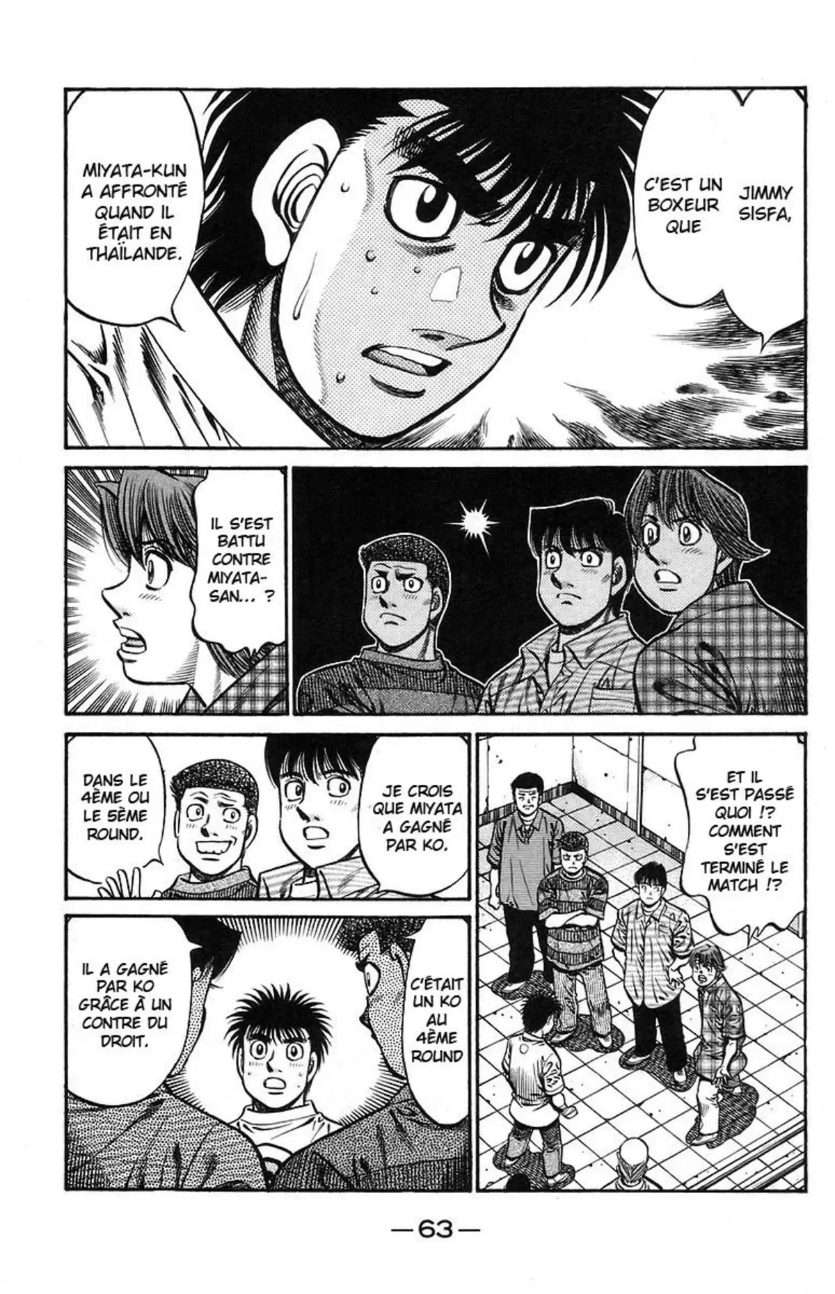 Hajime no Ippo Volume 77 page 63