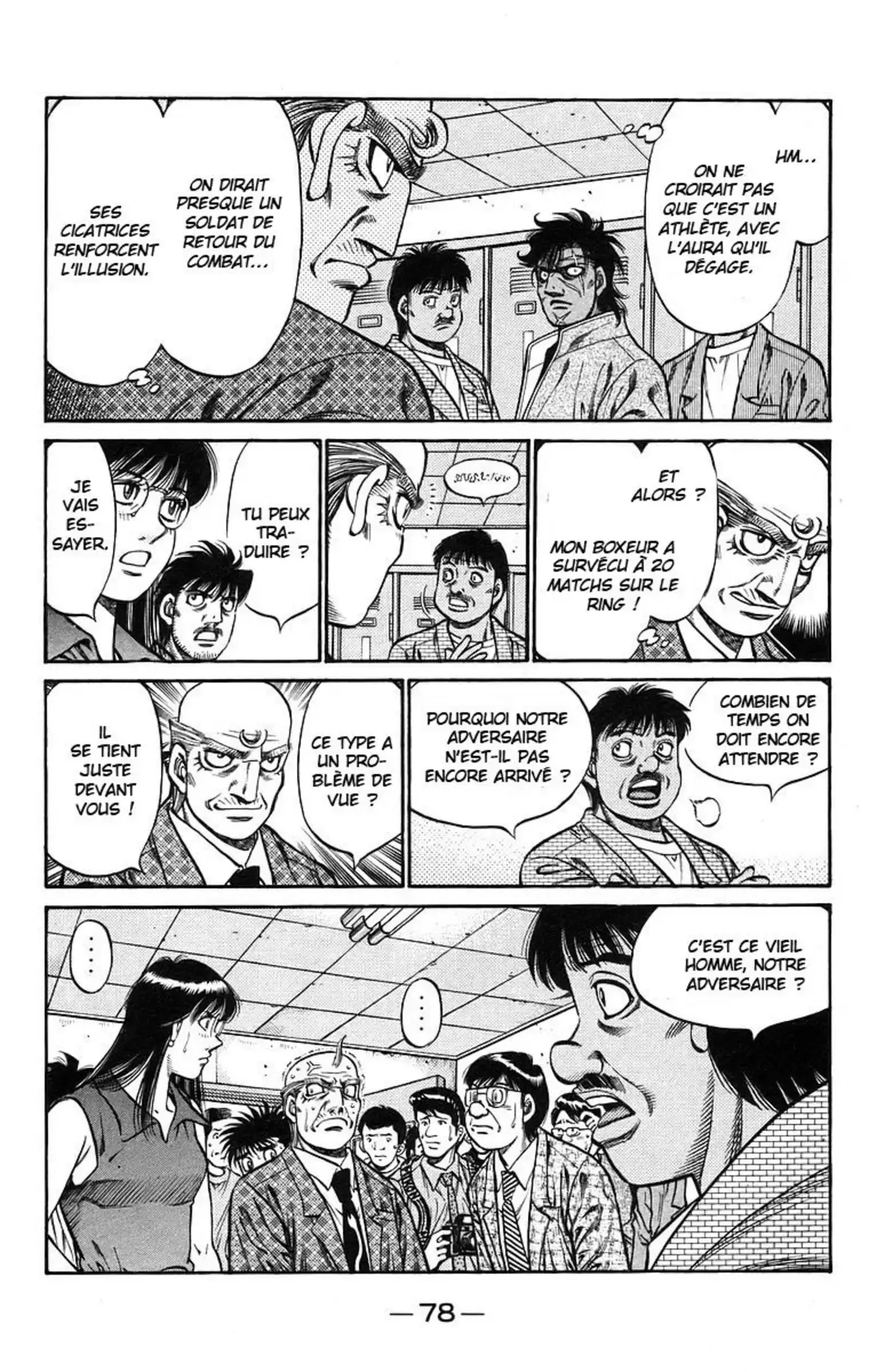 Hajime no Ippo Volume 77 page 78