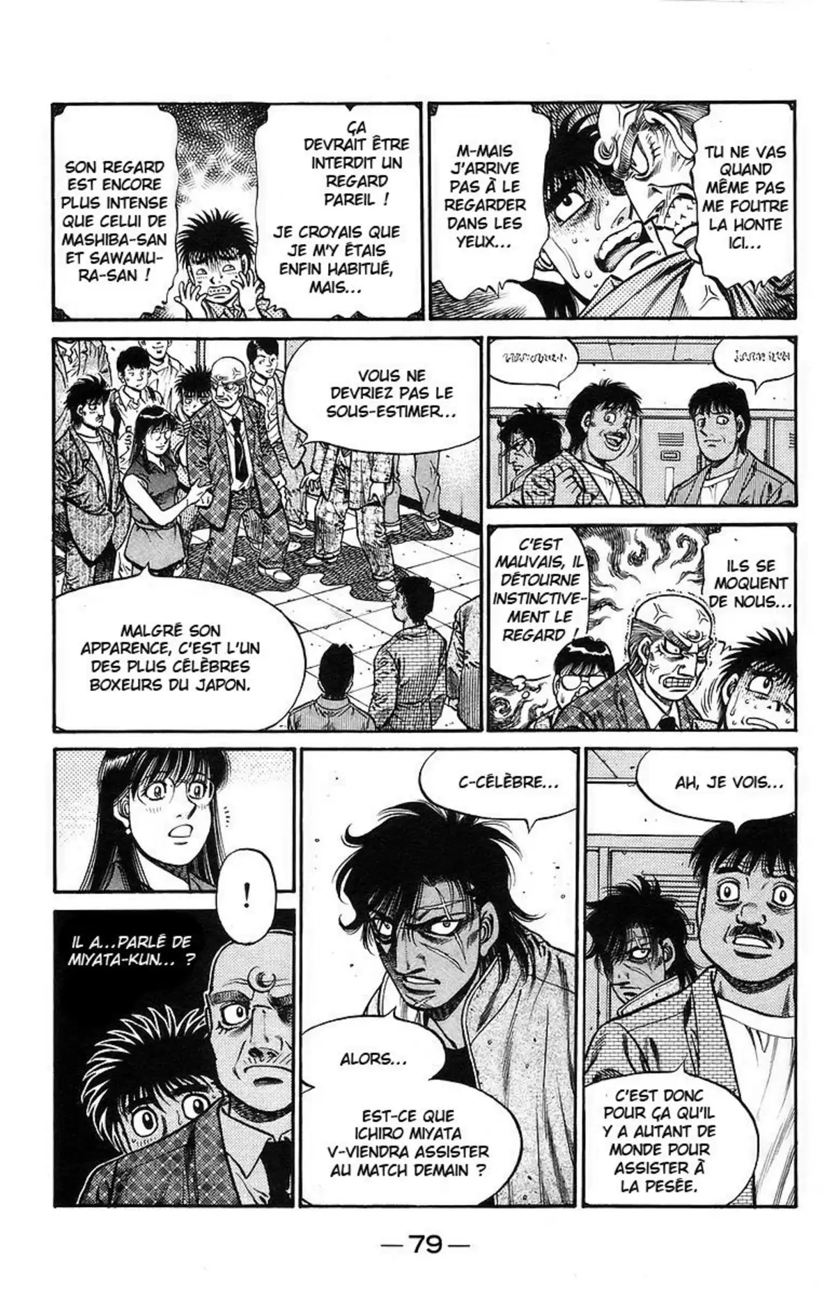 Hajime no Ippo Volume 77 page 79