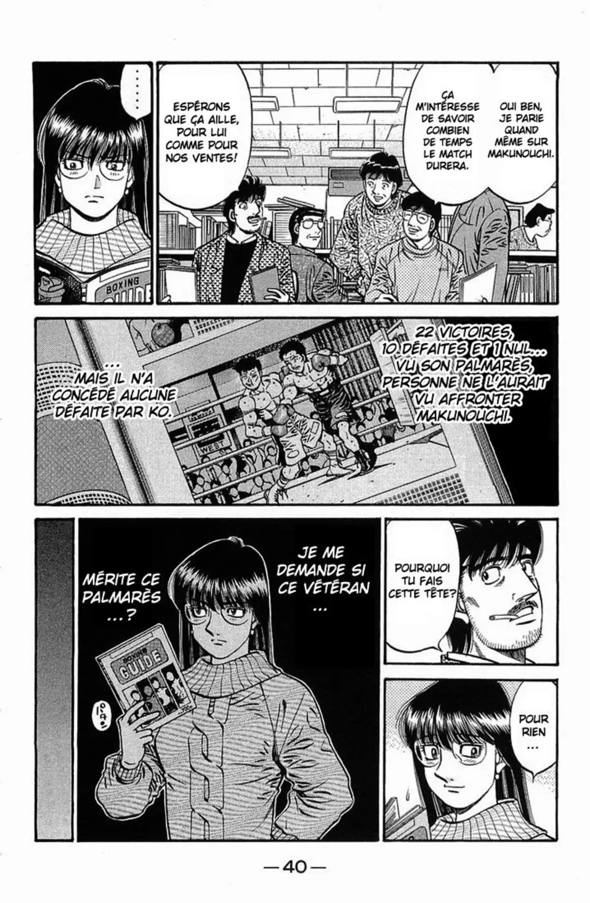 Hajime no Ippo Volume 68 page 40