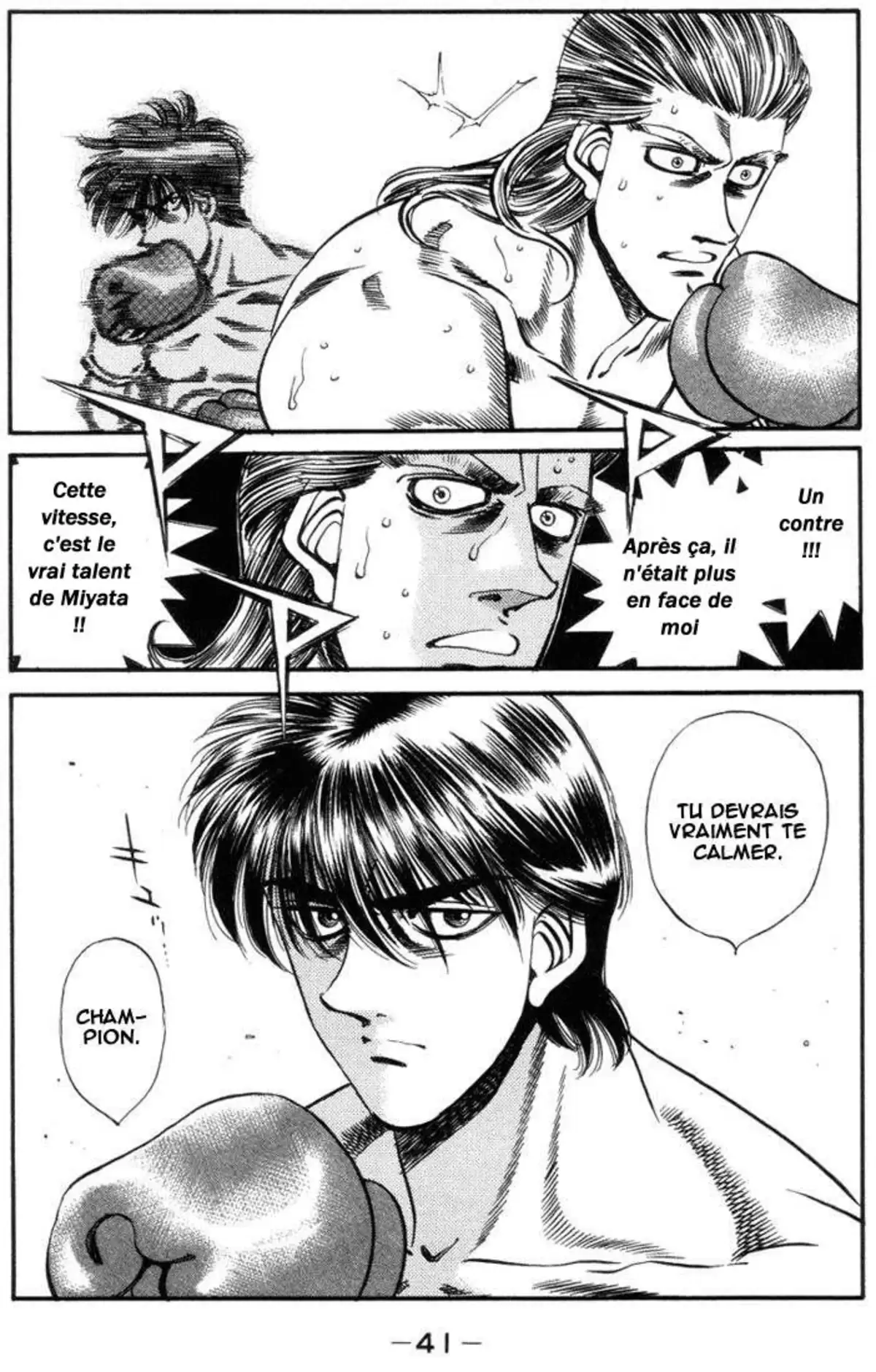 Hajime no Ippo Volume 36 page 41