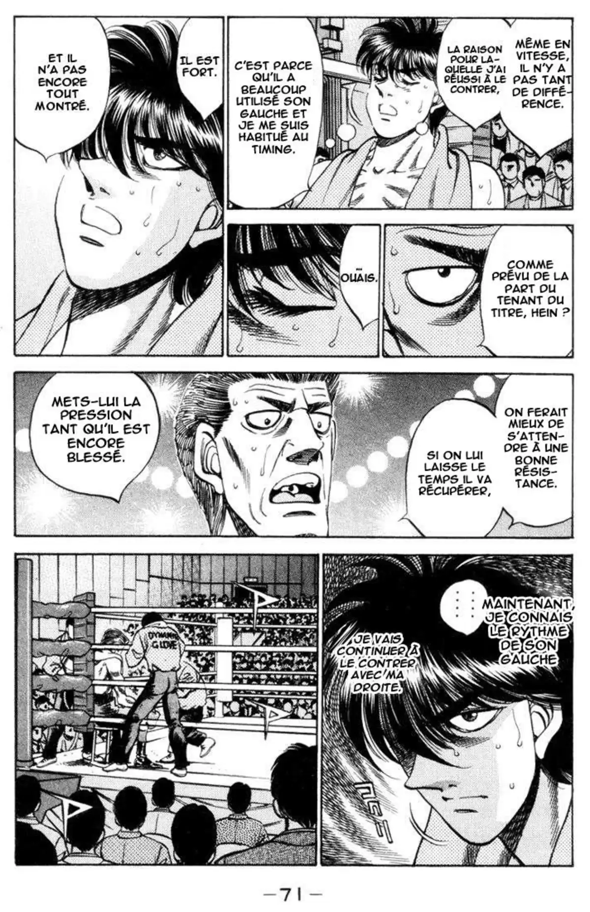 Hajime no Ippo Volume 36 page 70