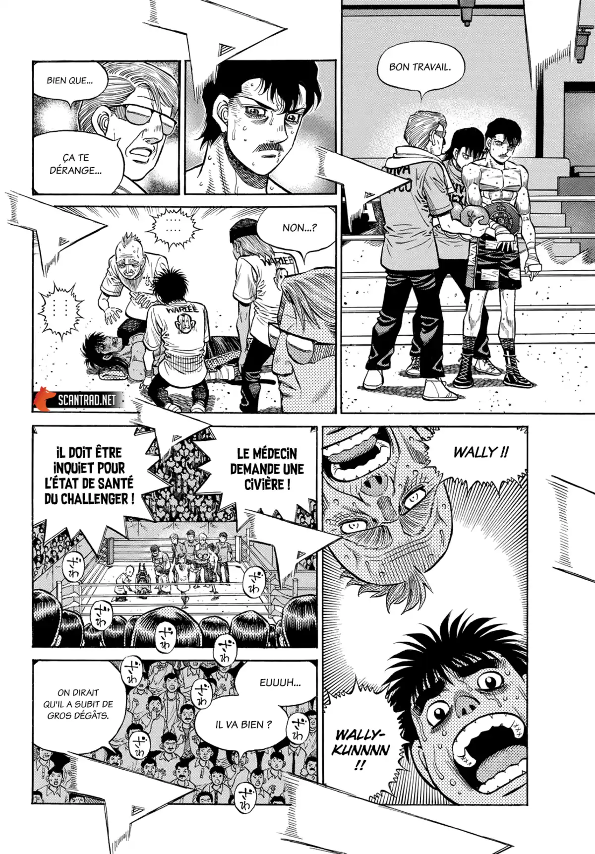 Hajime no Ippo Chapitre 1411 page 4