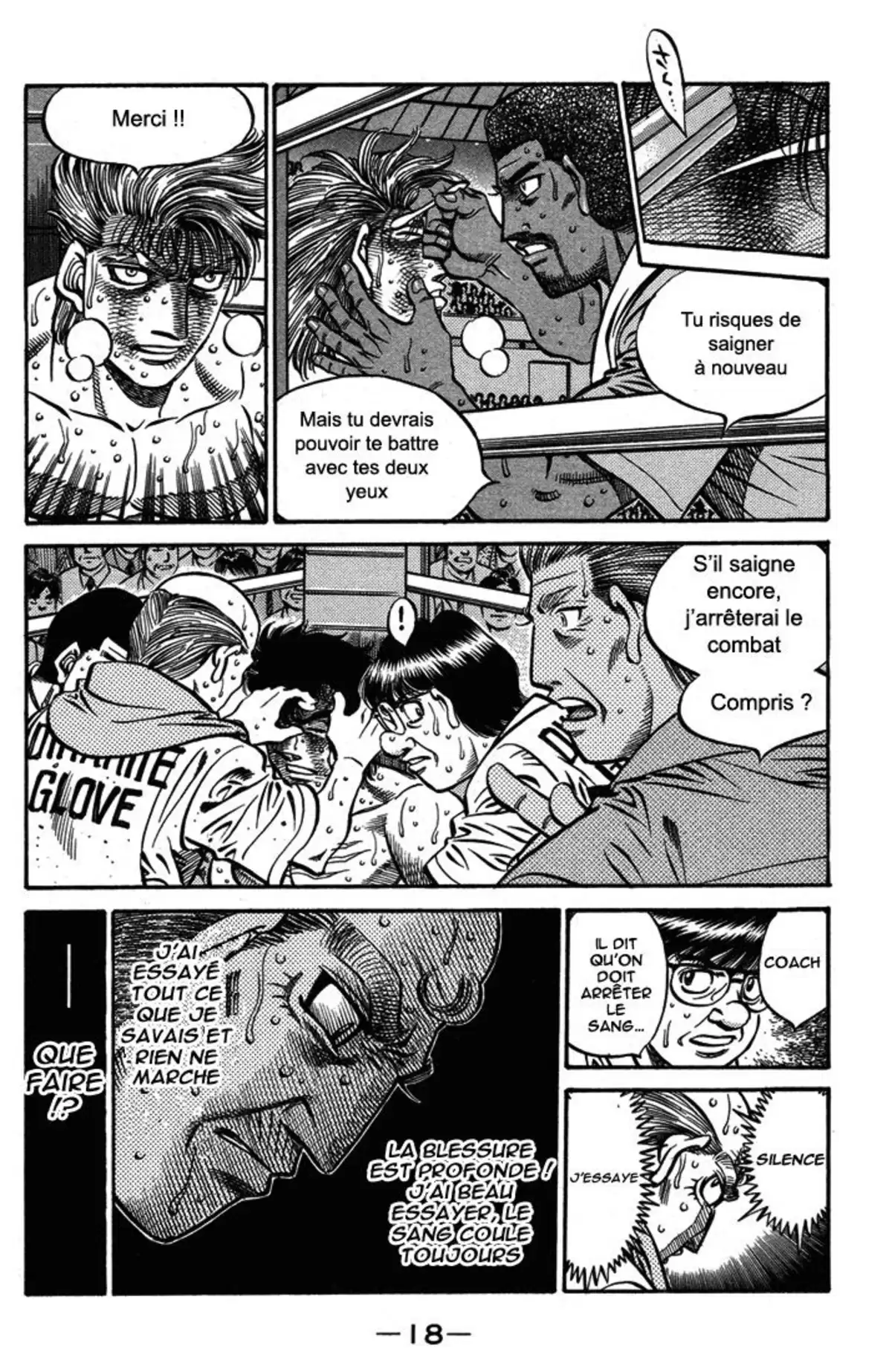 Hajime no Ippo Volume 61 page 18