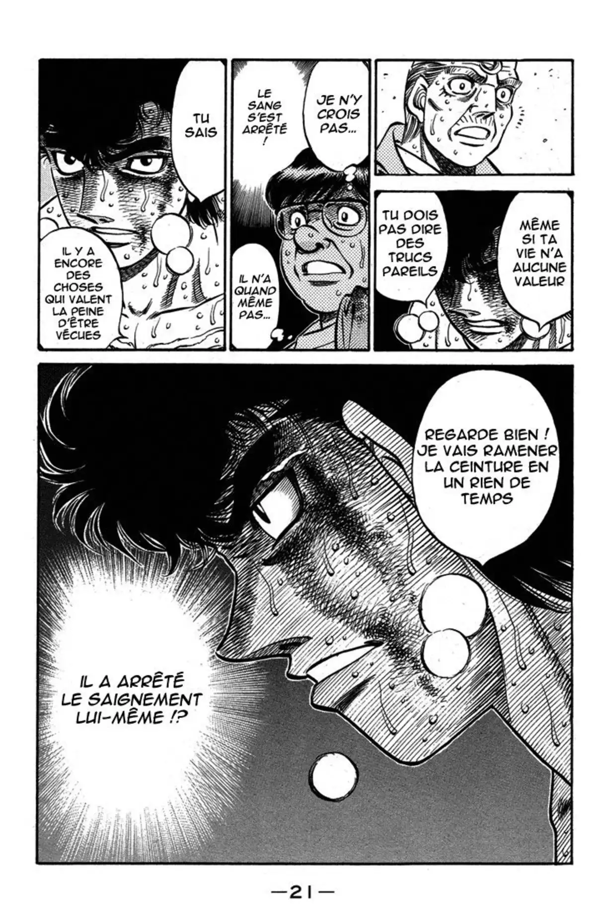 Hajime no Ippo Volume 61 page 21