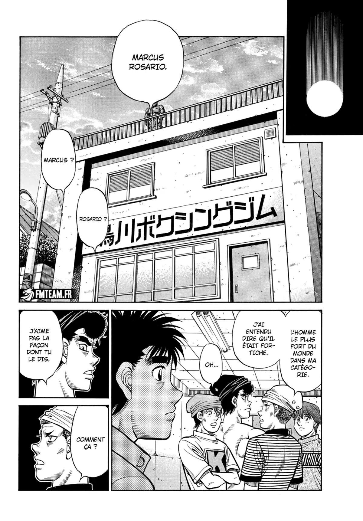 Hajime no Ippo Chapitre 1418 page 3