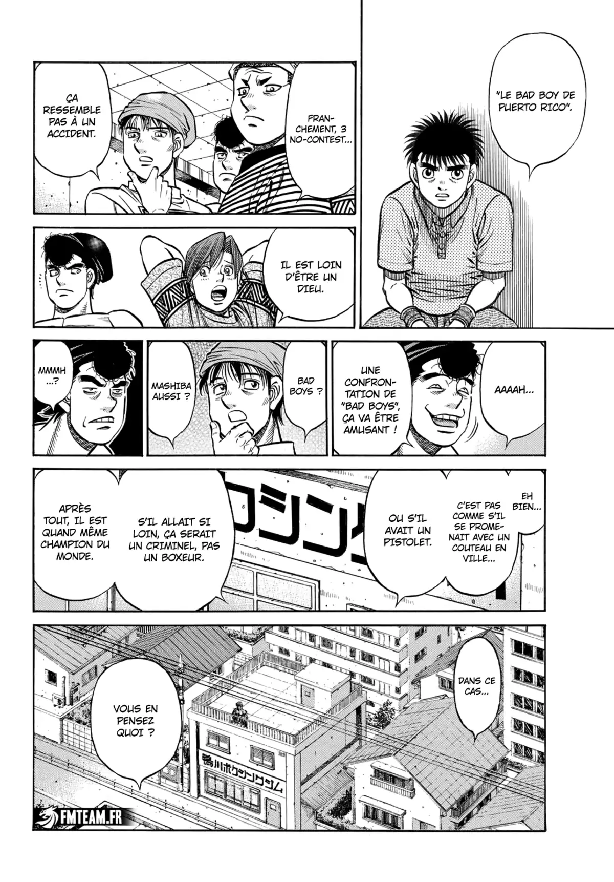 Hajime no Ippo Chapitre 1418 page 7