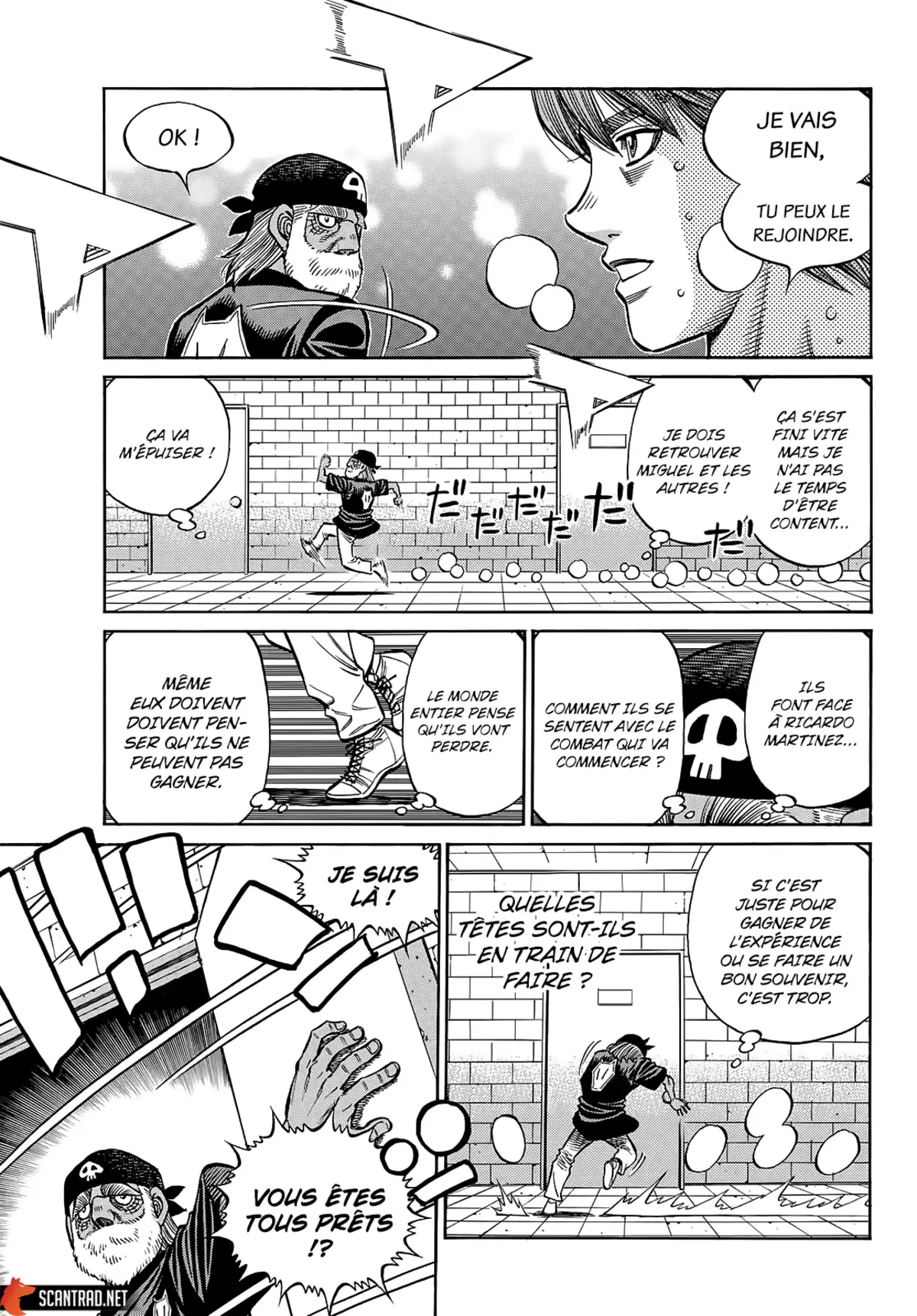 Hajime no Ippo Chapitre 1392 page 3