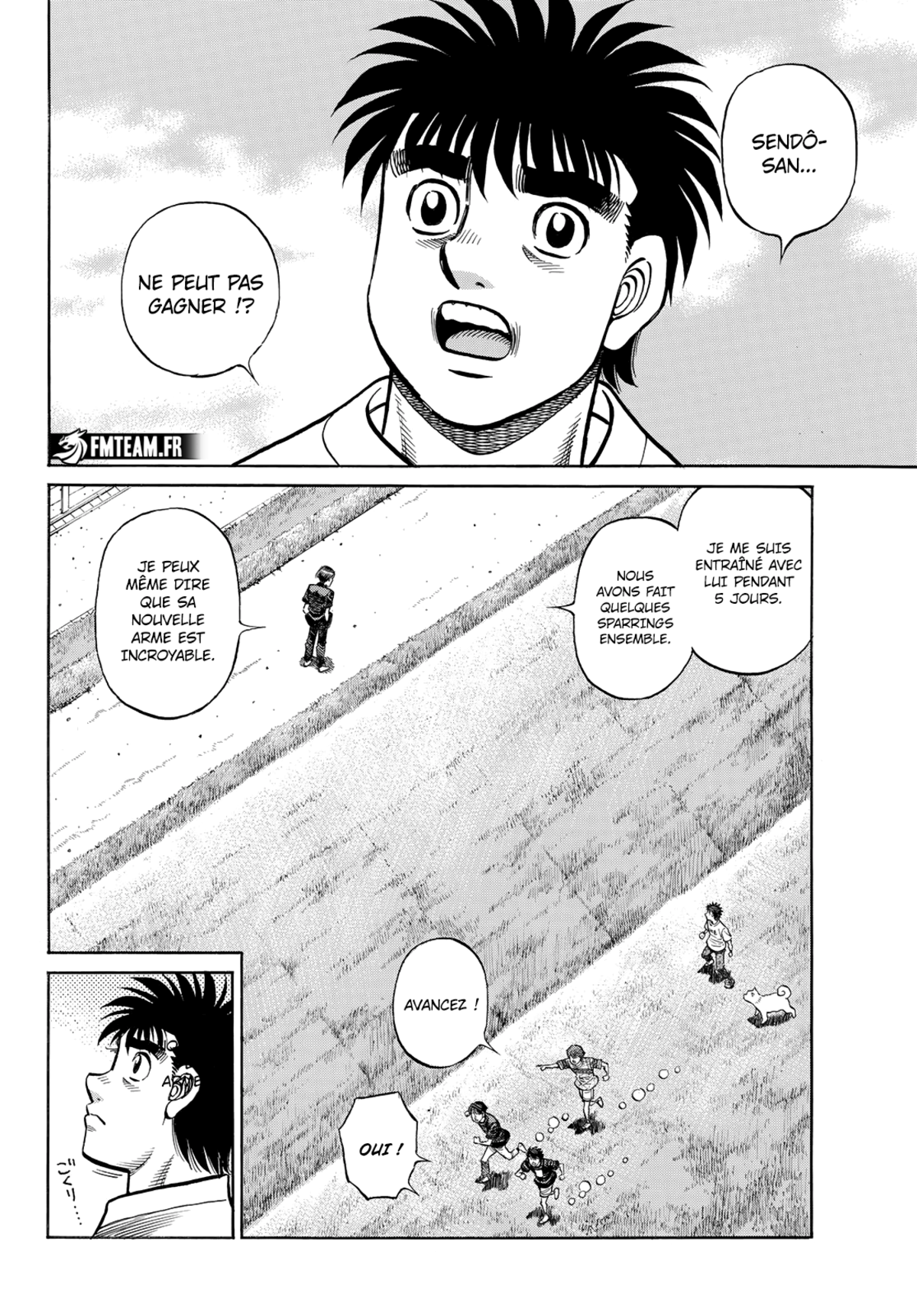 Hajime no Ippo Chapitre 1427 page 3