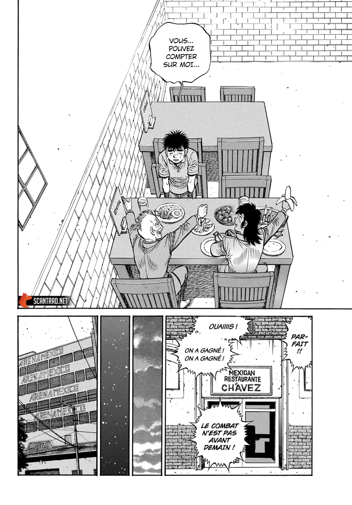 Hajime no Ippo Chapitre 1389 page 12