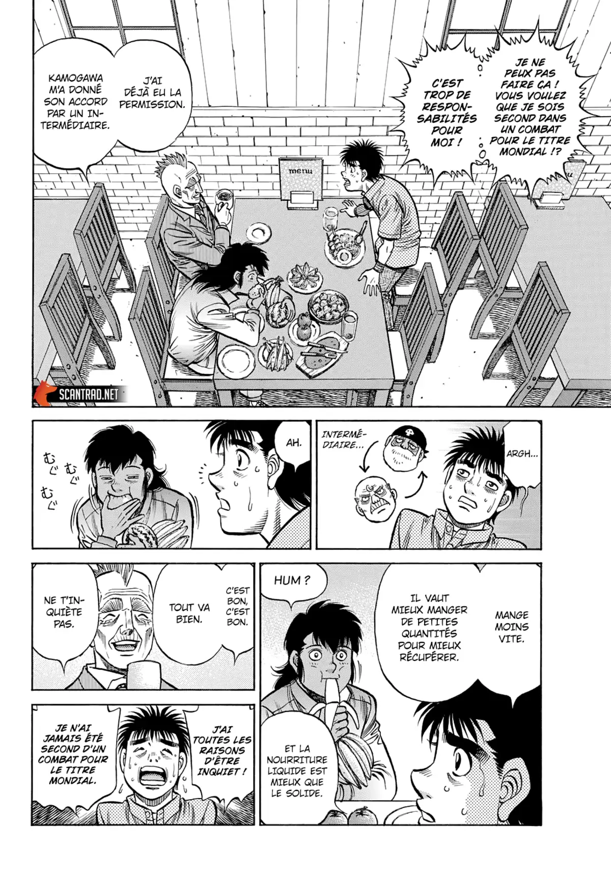 Hajime no Ippo Chapitre 1389 page 8