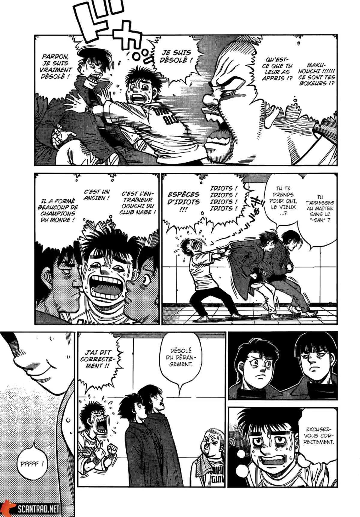 Hajime no Ippo Chapitre 1332 page 4