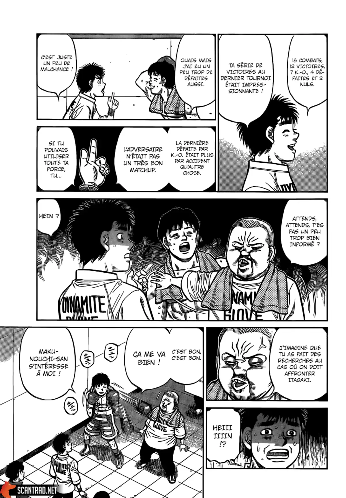 Hajime no Ippo Chapitre 1332 page 6