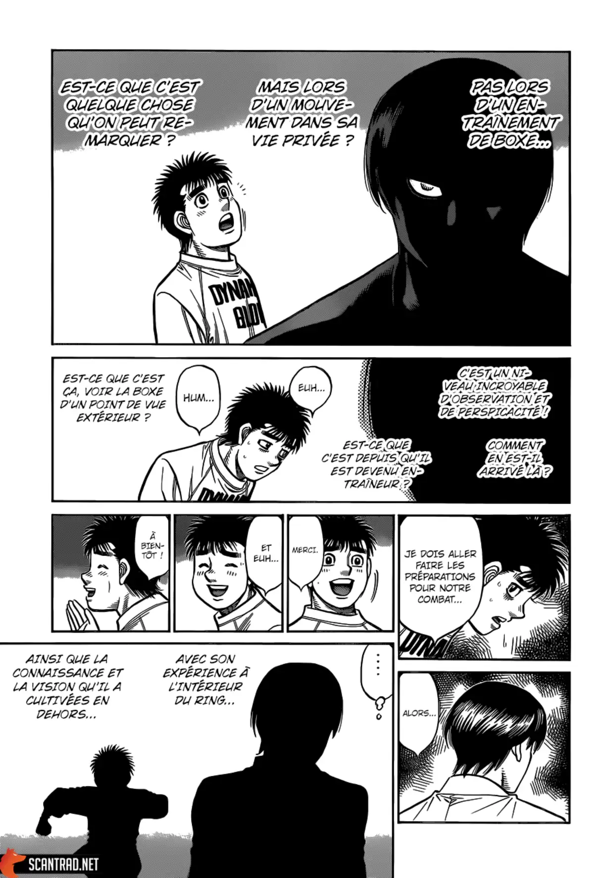 Hajime no Ippo Chapitre 1333 page 7