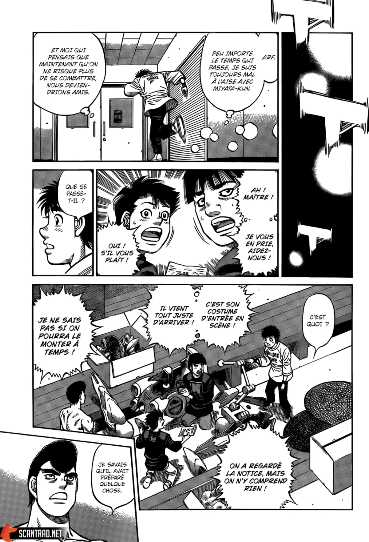 Hajime no Ippo Chapitre 1333 page 9