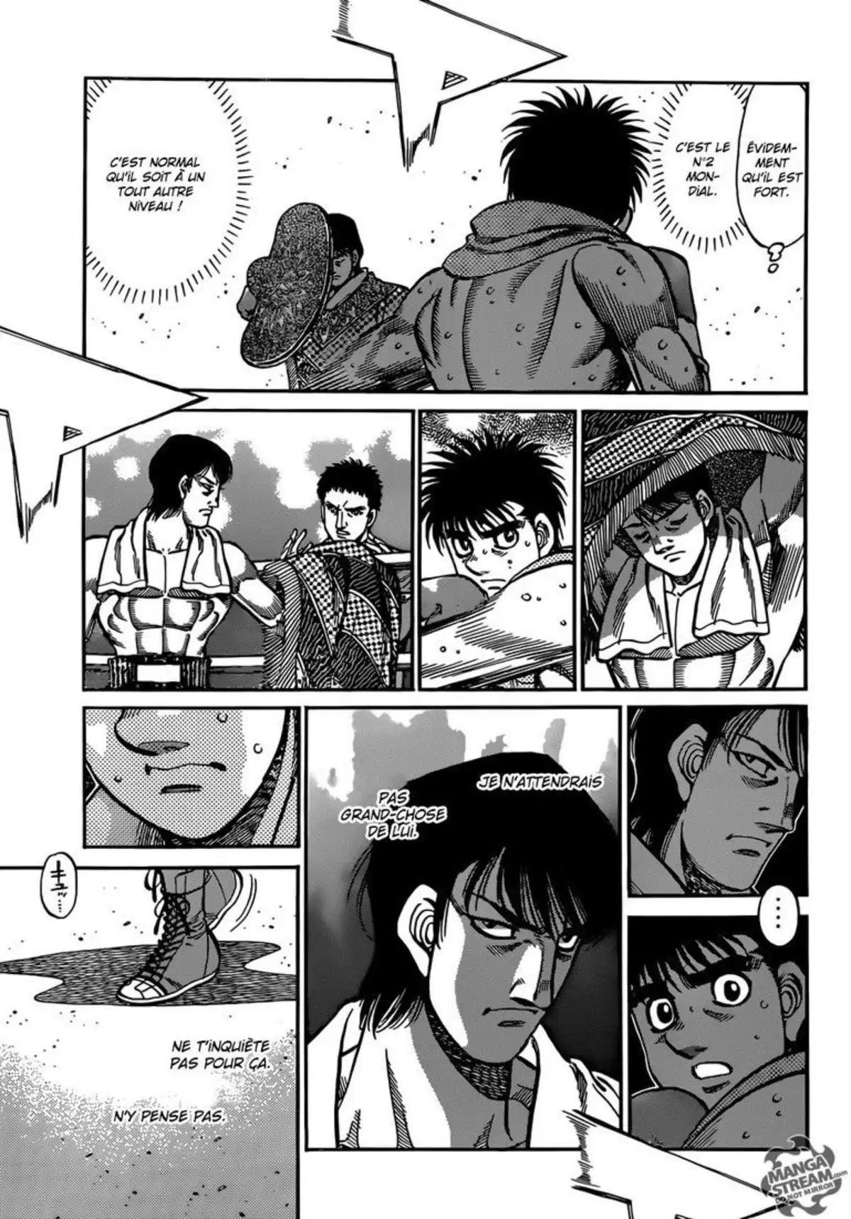 Hajime no Ippo Volume 105 page 157
