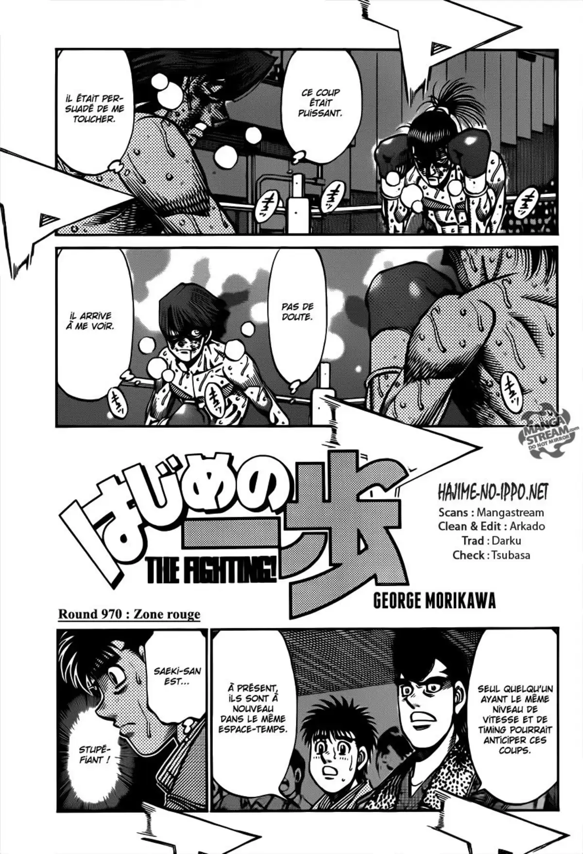 Hajime no Ippo Volume 100 page 67