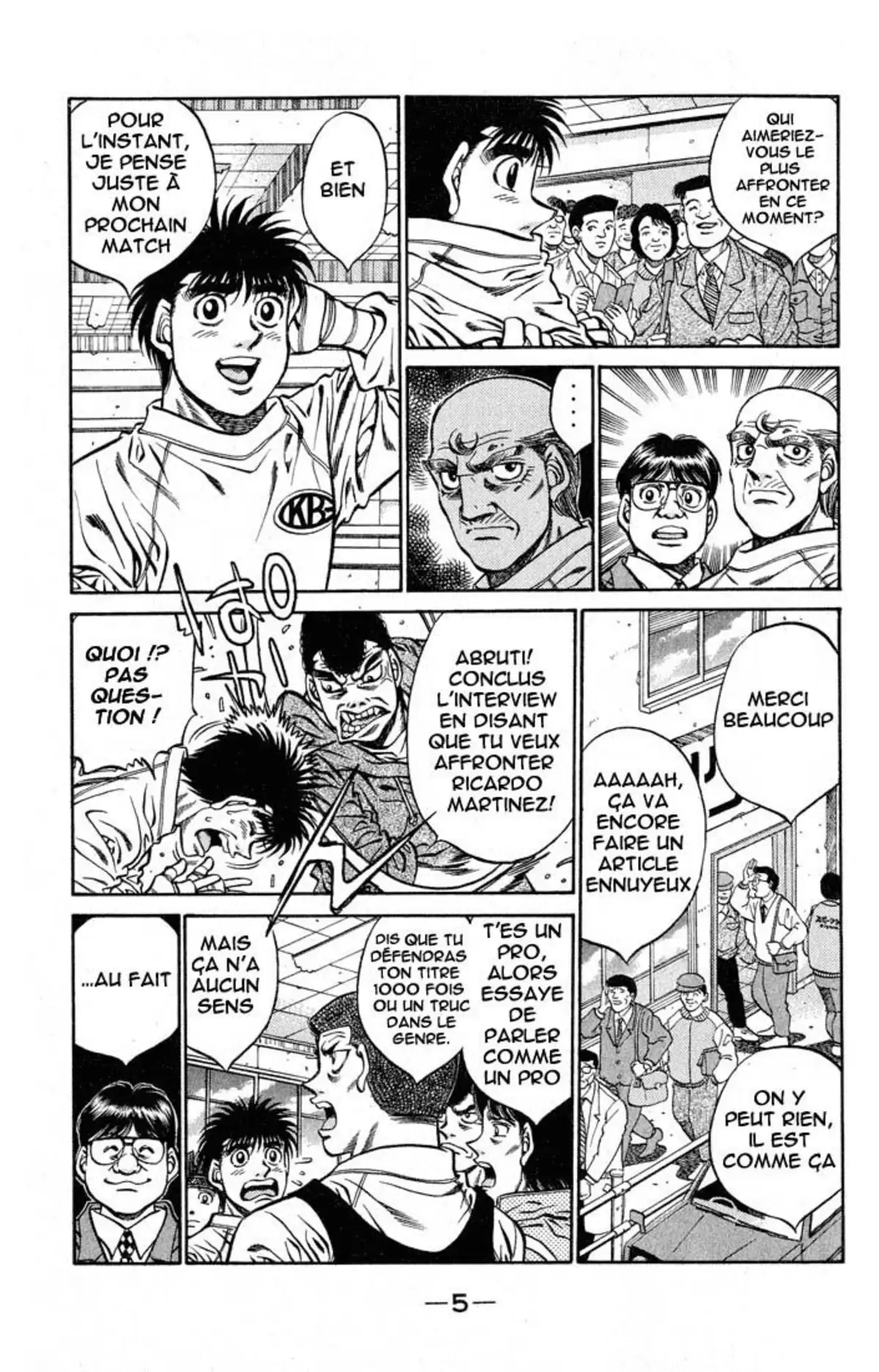 Hajime no Ippo Volume 47 page 6