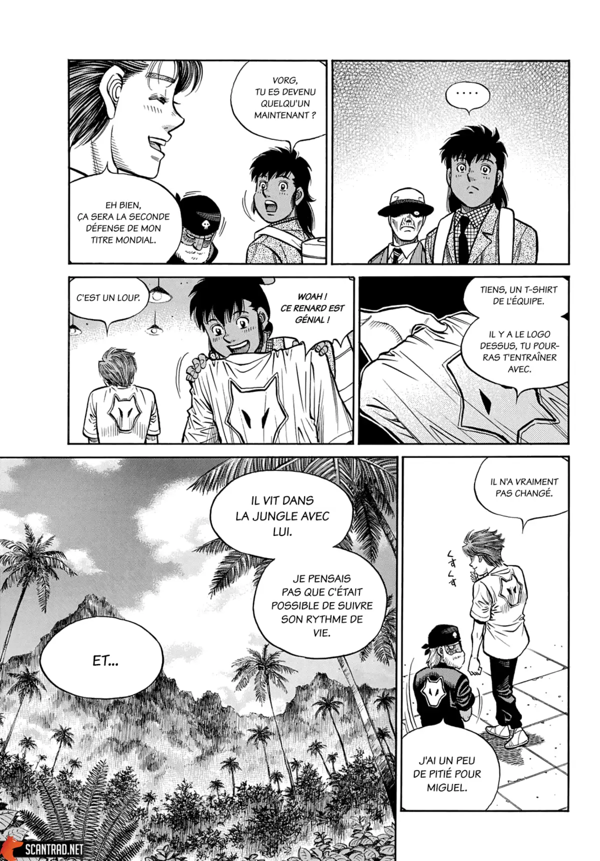 Hajime no Ippo Chapitre 1360 page 7