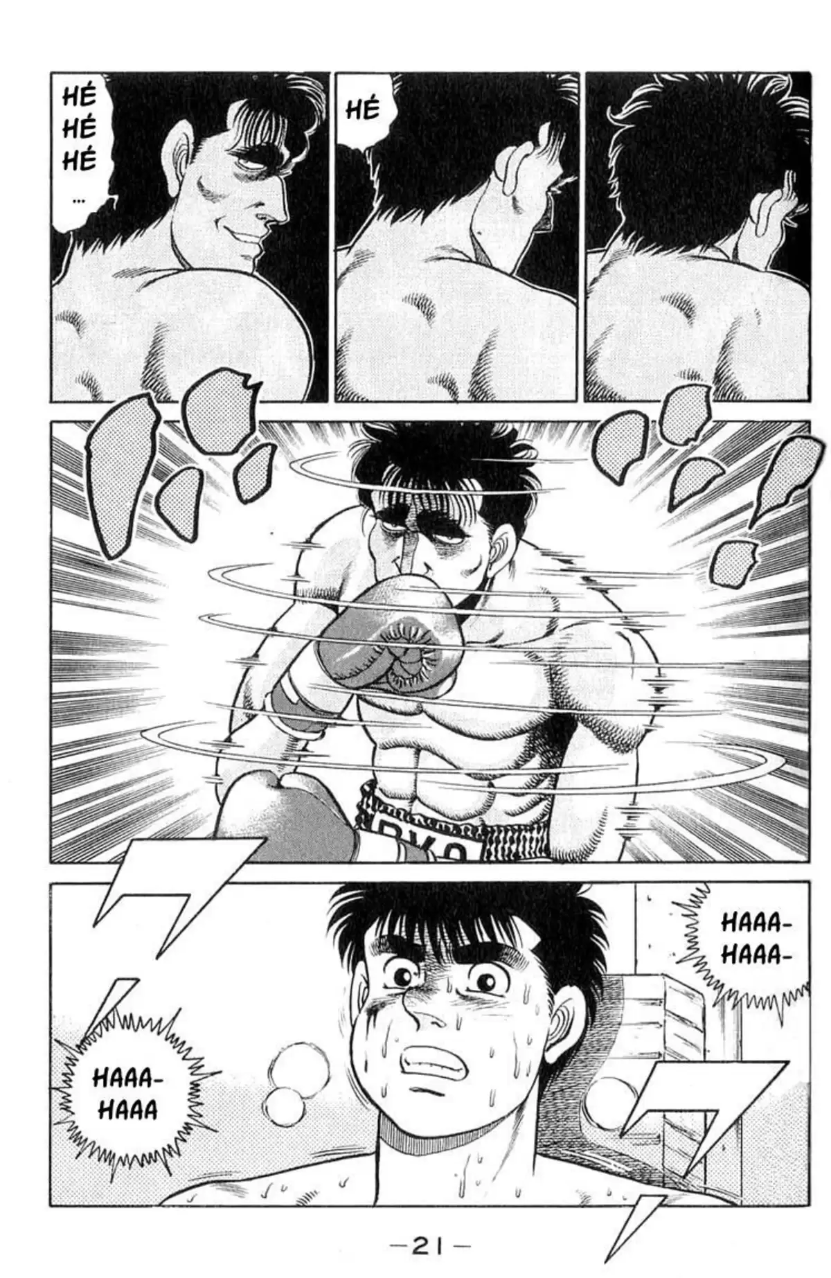 Hajime no Ippo Volume 10 page 21